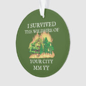 ワイルドファイア生き延びのカスタマイズ オーナメント (正面)