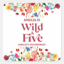 ワイルドファイブワイルドフラワー5th誕生日パーティー