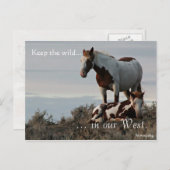 ワイルドファミリー、事前アドレス指定：インテリアの秒 ポストカード (正面/裏面)