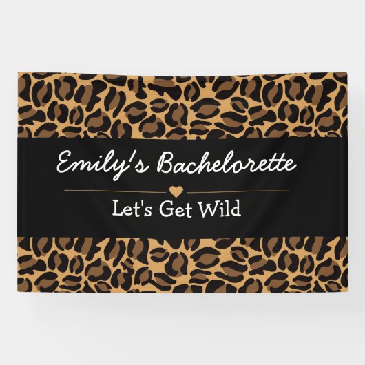 ワイルドファンチーターの独身最後の夜 横断幕 (横)