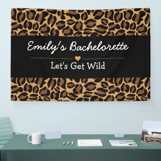 ワイルドファンチーターの独身最後の夜 横断幕 (トレードショー)