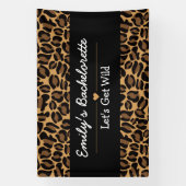 ワイルドファンチーターの独身最後の夜 横断幕 (縦)