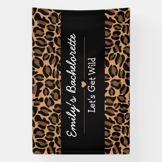 ワイルドファンチーターの独身最後の夜 横断幕 (縦)