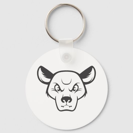 ワイルドフォッサキャット キーホルダー (正面)