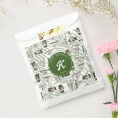 ワイルドフォレストのかわいいナマケモノ柄誕生日 フェイバーバッグ (封をした状態)