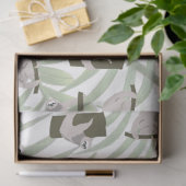 ワイルドフォレストのかわいいナマケモノ柄 薄葉紙 (ギフト)