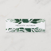 ワイルドフォレストの名刺 |ミニ スキニー名刺 (正面)