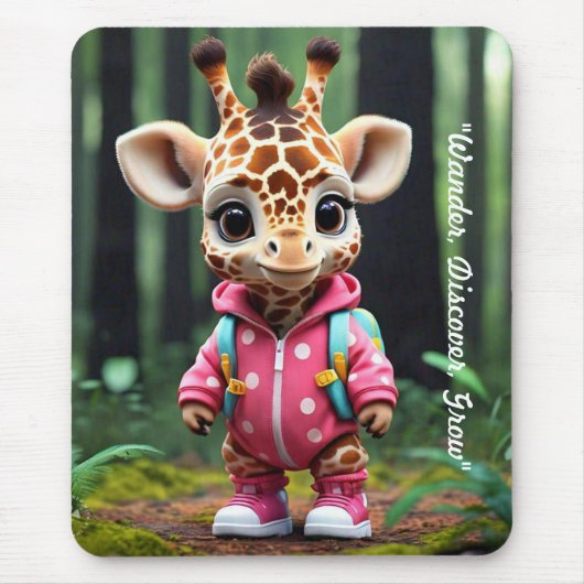 「ワイルドフォレストエクスプローラー」 マウスパッド (正面)