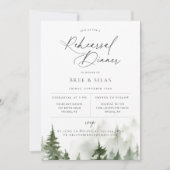 ワイルドフォレストパインズリハーサルディナー 案内状 (正面)