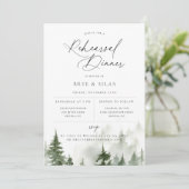 ワイルドフォレストパインズリハーサルディナー 案内状 (スタンド正面)