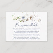 ワイルドフォレストフローラハネムーンウィッシュ エンクロージャーカード (正面)