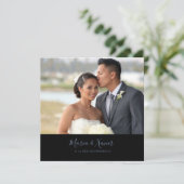 ワイルドフォレストフローラブスペインのロ結婚ック 招待状 (スタンド正面)