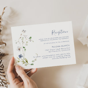 ワイルドフォレストフローラ結婚披露宴 エンクロージャーカード