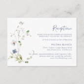 ワイルドフォレストフローラ結婚披露宴 エンクロージャーカード (正面)