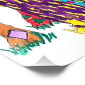 ワイルドフォレストプリント ポスター (コーナー)