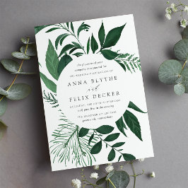 ワイルドフォレスト結婚式招待状 招待状