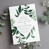 ワイルドフォレスト結婚式招待状 招待状