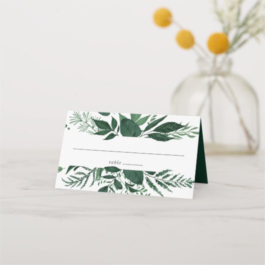 ワイルドフォレ結婚スト プレイスカード (正面)