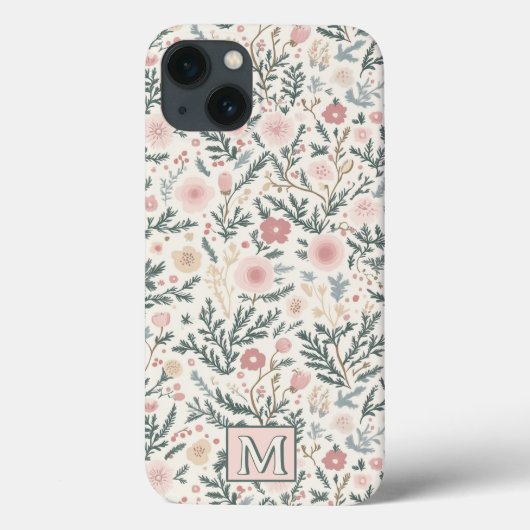 ワイルドフラワかわいらしーフローラ電話ケース Case-Mate iPhoneケース (裏面)