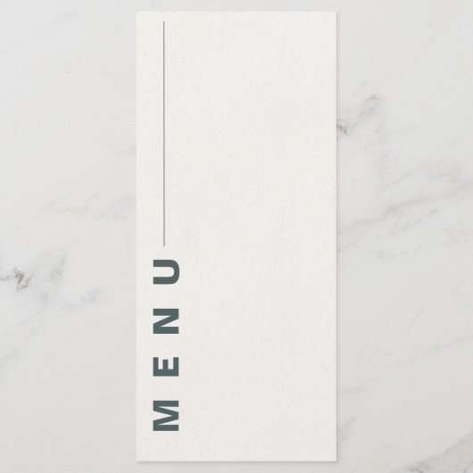 ワイルドフラワかわいらしー水彩フローラ結婚披露宴 メニュー (裏面)