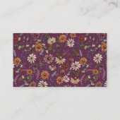 ワイルドフラワーおむつくじカード エンクロージャーカード (裏面)