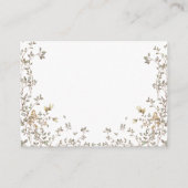 ワイルドフラワーおむつラッフル囲いカード エンクロージャーカード