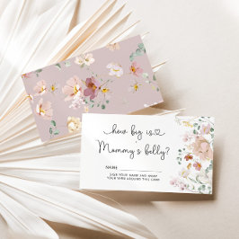 ワイルドフラワーお母さんの腹のエンクロージャカード エンクロージャーカード