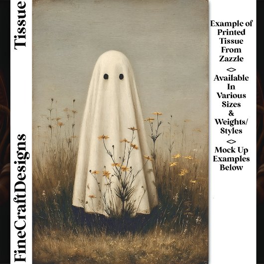 ワイルドフラワーお洒落のシート幽霊DV6 Decompage 薄葉紙