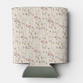 ワイルドフラワーお洒落フローラカスタムブライダルシャワー 缶クーラー (裏面)