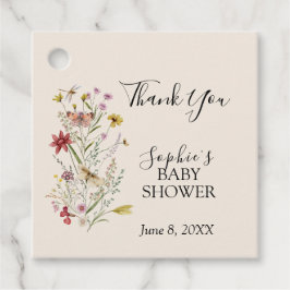 ワイルドフラワーお洒落ベビーイン開花 フェイバータグ