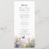 ワイルドフラワーお洒落メドウズメニュー メニュー (正面)