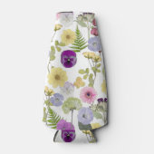 ワイルドフラワーかわいらしテーマボトルクール ボトルクーラー (正面)