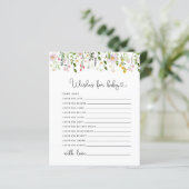 ワイルドフラワーがベビーカードを願う (スタンド正面)