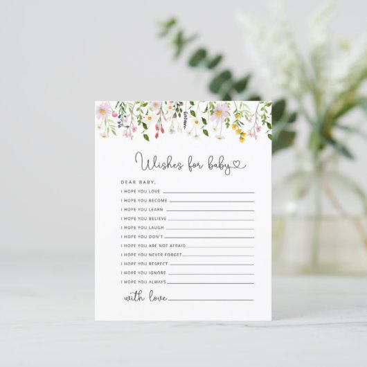 ワイルドフラワーがベビーカードを願う (スタンド正面)