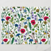 ワイルドフラワーが白いオフ (裏面)