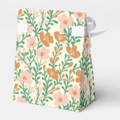 ワイルドフラワーつる植物エレガントピンク開花フローラカスタム フェイバーボックス (裏面サイド)