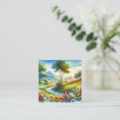 ワイルドフラワーとストリームの春バレー コーリングカード (スタンド正面)