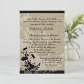 ワイルドフラワーとバーラ結婚ップ 招待状 (スタンド正面)