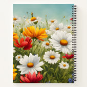 ワイルドフラワーとブルースカイ ノートブック (裏面)