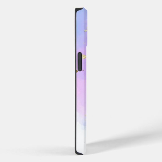 ワイルドフラワーと柔らかいパステルベース Case-Mate iPhoneケース (裏面 / 右)