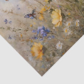 ワイルドフラワーと蝶のデコページ 薄葉紙 (詳細)