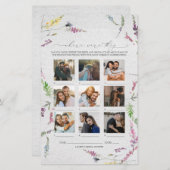 ワイルドフラワーどこにいたかブライダルシャワー (正面/裏面)