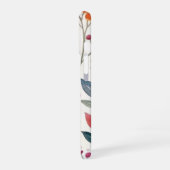 ワイルドフラワーのフローラお洒落パターン iPhone 16ケース (左側面)