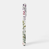 ワイルドフラワーのフローラお洒落パターン iPhone 16ケース (右側面)