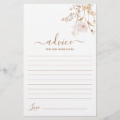 ワイルドフラワーのフローラアドバイスがカードになる (正面)