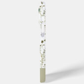 ワイルドフラワーのフローラパーソナライズされた名 Case-Mate iPhoneケース (裏面 / 左)