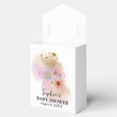 ワイルドフラワーのベビーで開花の赤ちゃんシャワー フェイバーボックス (オープン)