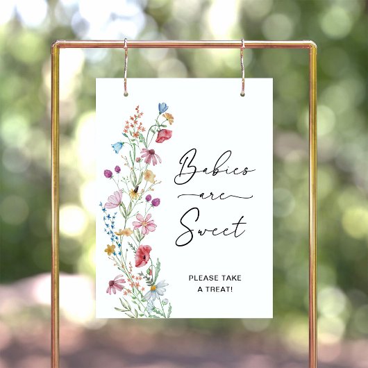 ワイルドフラワーのベビーは甘い ポスター