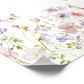 ワイルドフラワーのベビーは甘いPlease Take a Treat ポスター (角)