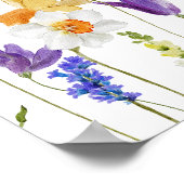 ワイルドフラワーのベビーは甘いPlease Take a Treat ポスター (角)